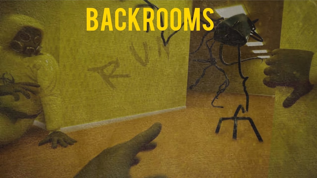 Jugando los backrooms💀! Mi mayor susto!!
