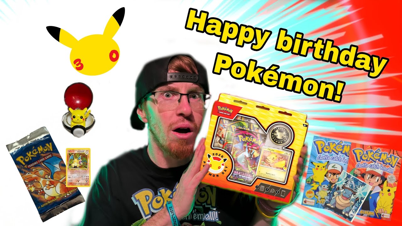 Už 30 let s Pokémony! Moje retro sbírka + unboxing🥳 #pokemon #pokemon30 #pokemoncelebrations #tcg 