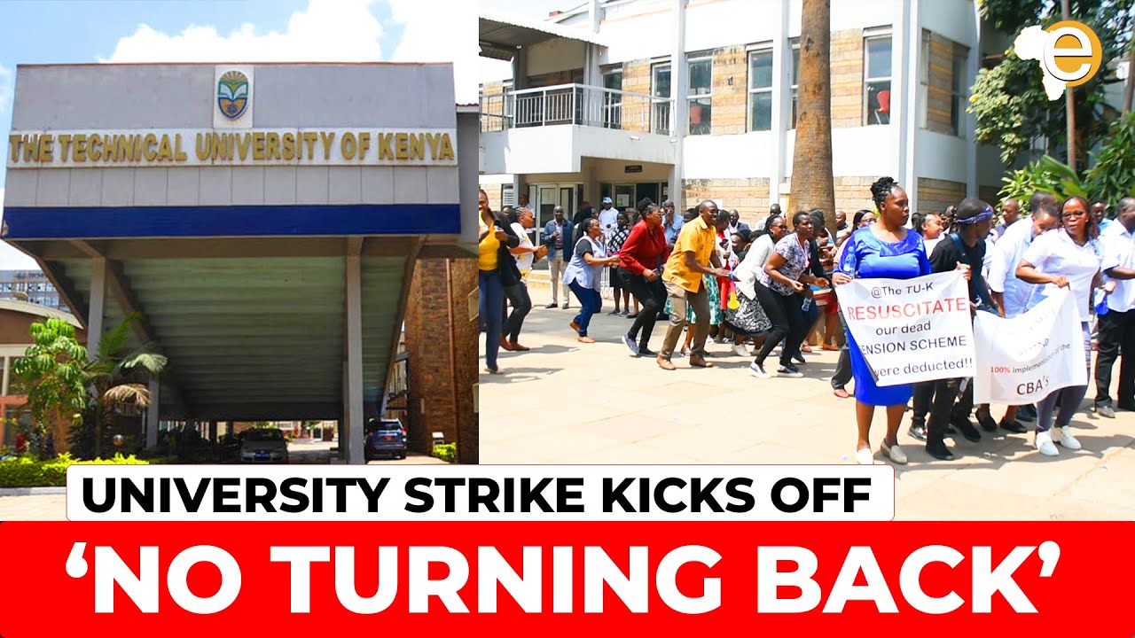 DRAMA🔥: TECHNICAL UNIVERSITY OF KENYA | NATIONWIDE UNIVERSITY STRIKE KICK OFF | UASU