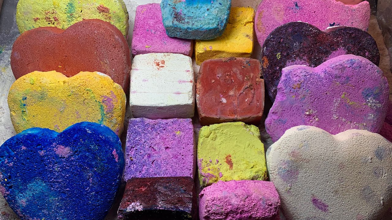 Colourful Airy Soft Gym chalk Reforms Gym chalk Asmr Today