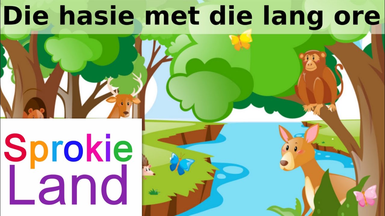 🐰Afrikaanse kinderstories | luister sprokie verhale: Die hasie met die lang ore🐰