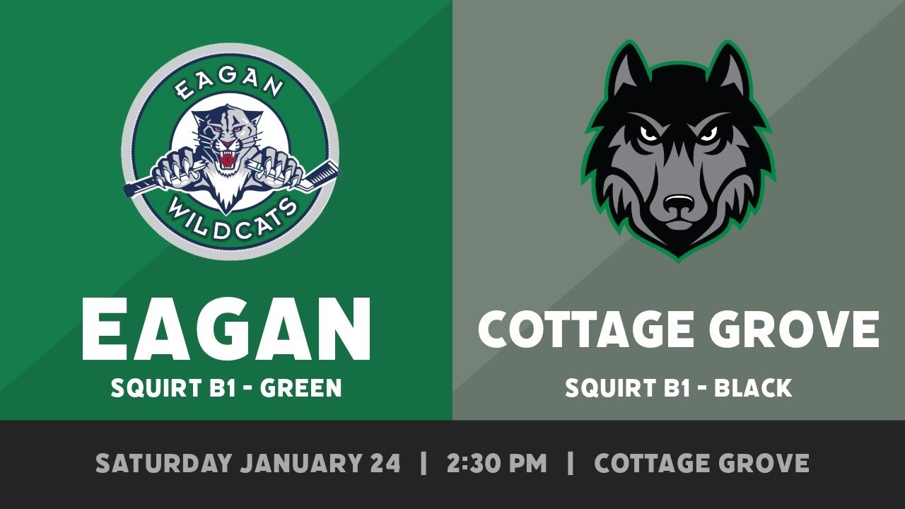 Eagan Squirt B1 Green vs Cottage Grove B1 Black 