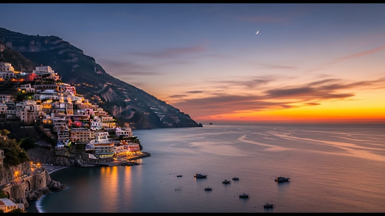 Relaxing Italian Evening Music 🎶 Soft Golden Mediterranean Mood