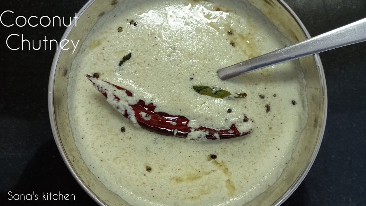 Coconut Chutney  ( For Idli , Dosa, Appam, Idiyappam, Medhu Vada )