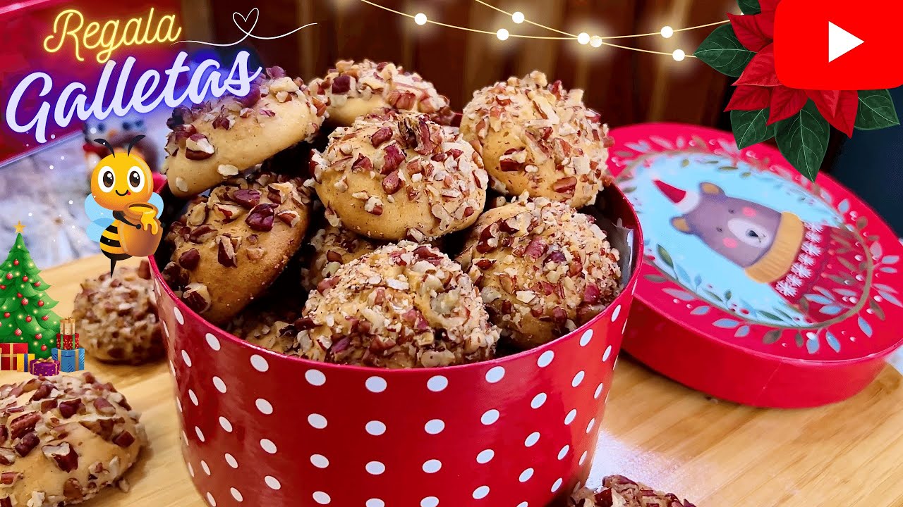 Ya sabes qué regalar? GALLETAS para NAVIDAD🎄Dulce Hogar Recetas