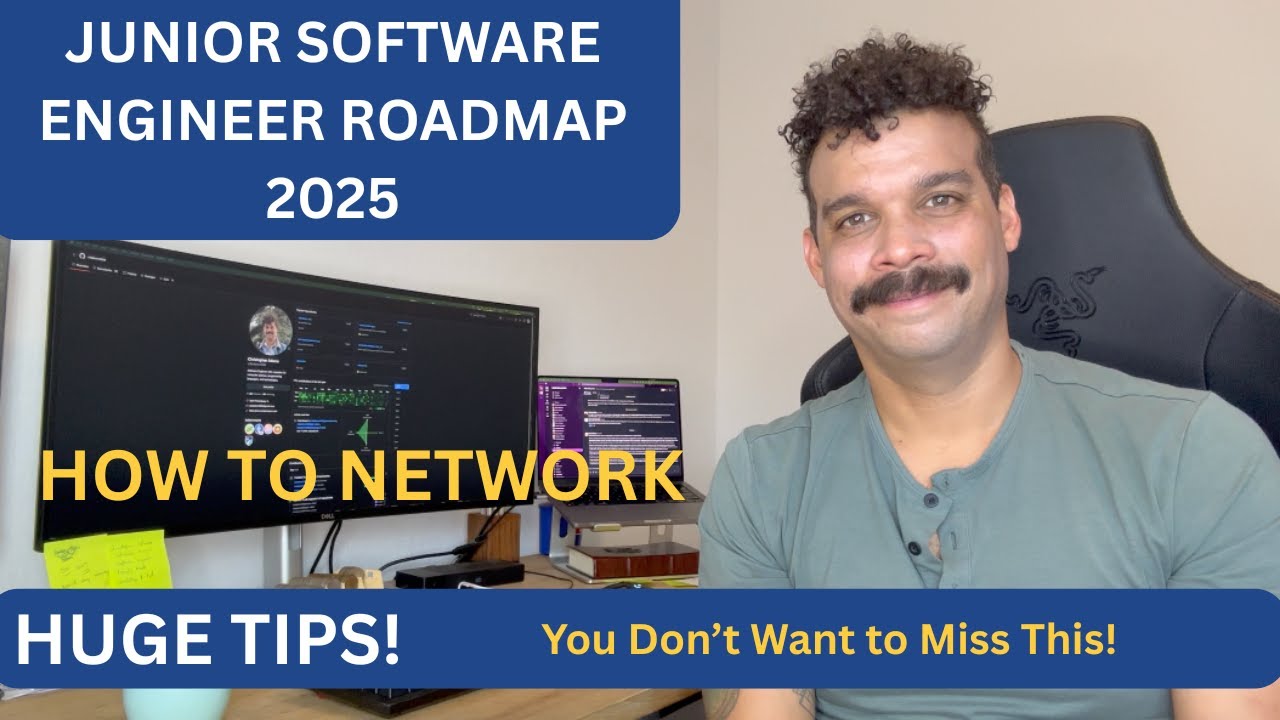 Junior Software Engineer Roadmap 2025 - How to Network