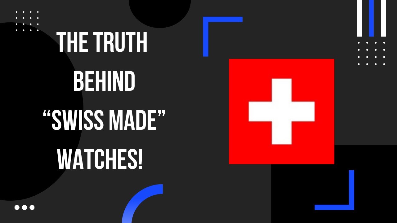 What to Watch - What Watch Brands (Steinhart etc)don&rsquo;t want you to know about &ldquo;Swiss Made&rdquo; watches!