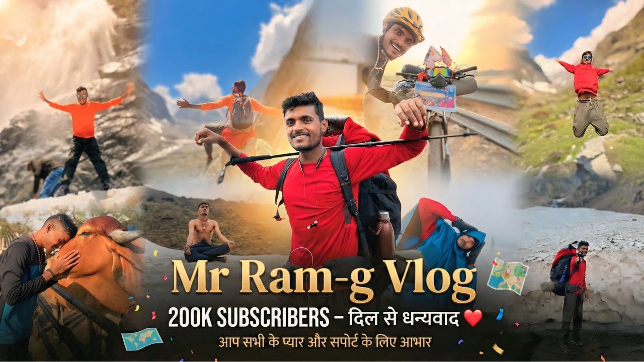 2 Lakh Subscriber Ki Journey Dedicated Hindi Song | Mr Ram-G Vlog | #2LakhSubscribers #realstory