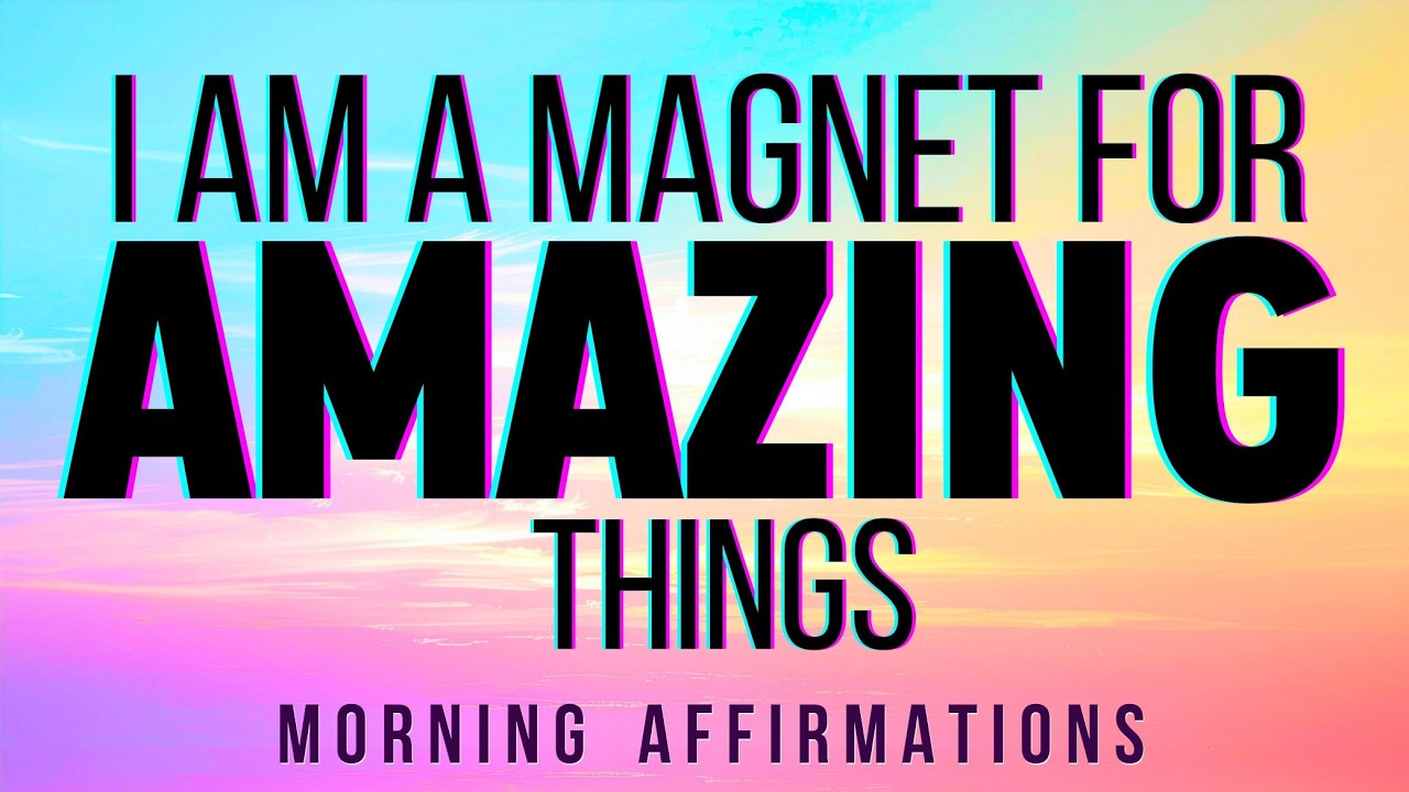 Your Energy Is Attracting Something Incredible ✨ Positive Morning Affirmations