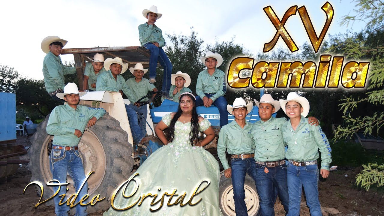 XV años de Camila en Santa Rita Venado SLP Conjunto Innovación Norte de Mty 2024 Video Cristal