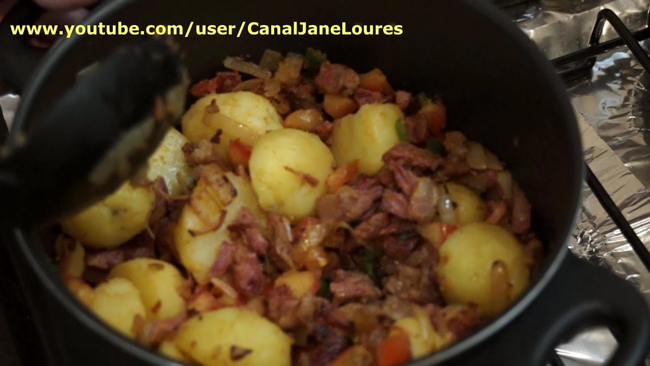 Picadinho de carne com batatas(Sem editar)