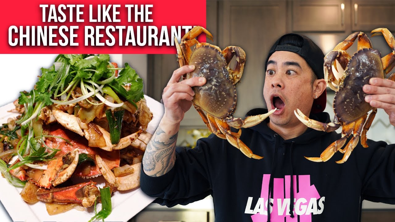 Cooking Chinese Ginger Scallion Crab!