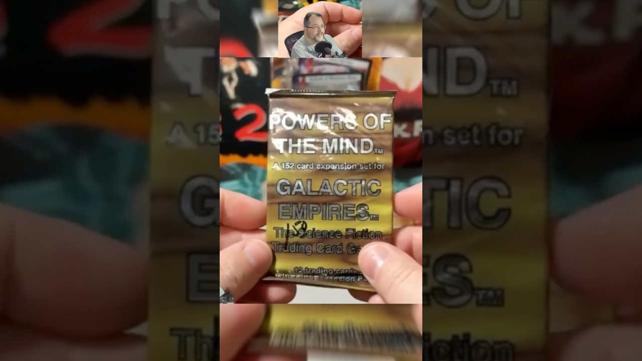 1995 Galactic Empires CCG Powers of the Mind Pack Opening  #nonsportscards