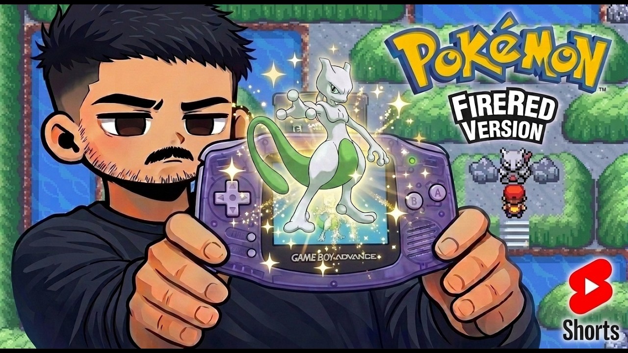 #01 - Shiny Hunt de Mewtwo | Pokémon FireRed.  #pokemon #firered #Shorts