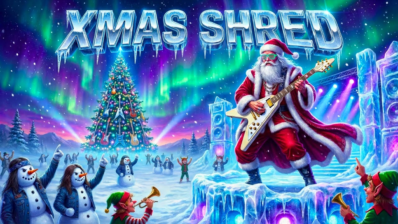 Music to Celebrate Christmas | Classic Fantasy Metal & Holidays Synthwave