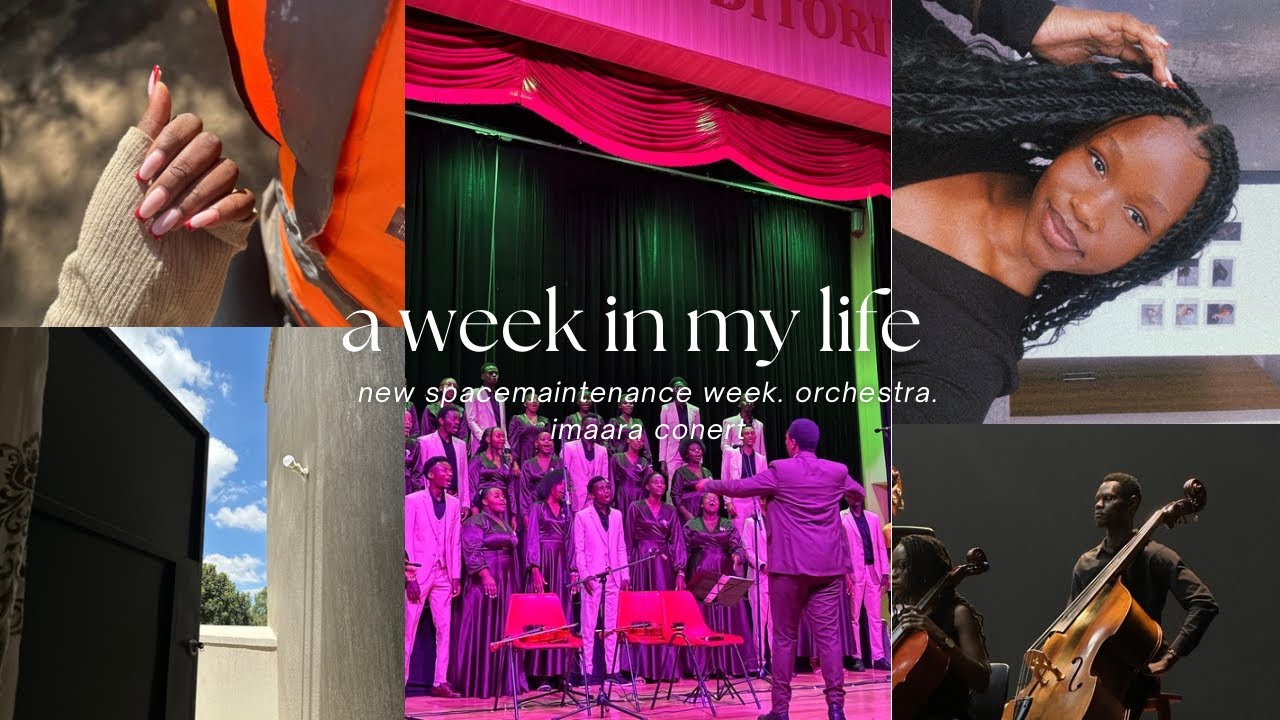 finding my new space | maintenance week | orchestra weekend | imara chorale concert