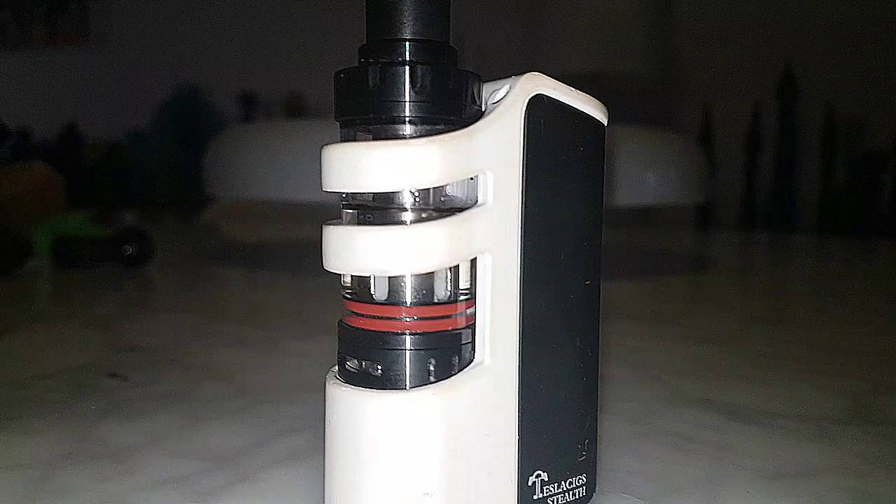 TESLACIGS STEALTH VAPE cleaning up