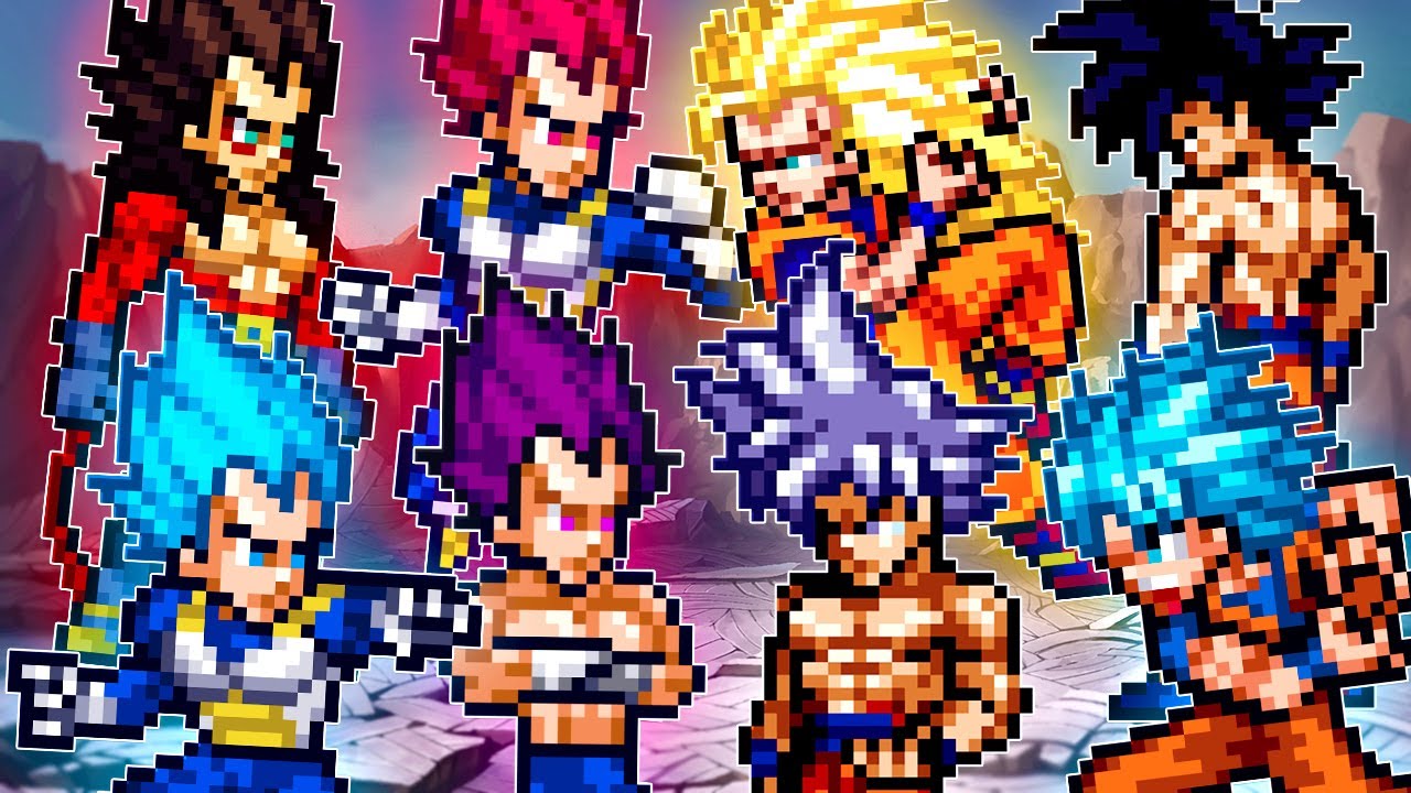 All Goku VS All Vegeta