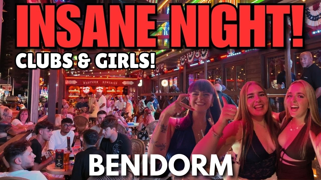 Benidorm’s STRIP is Absolutely INSANE! 😱 Wild Nightlife, Clubs & Girls!