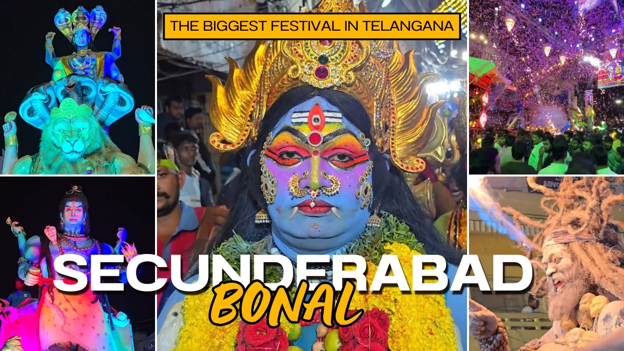 Secunderabad Bonalu Celebration 2024 | Uttepu Karthik