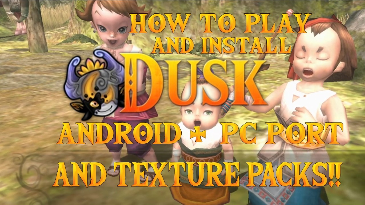 How to play and Install Dusklight Twilight Princess Android and PC port! + HD Texture packs!