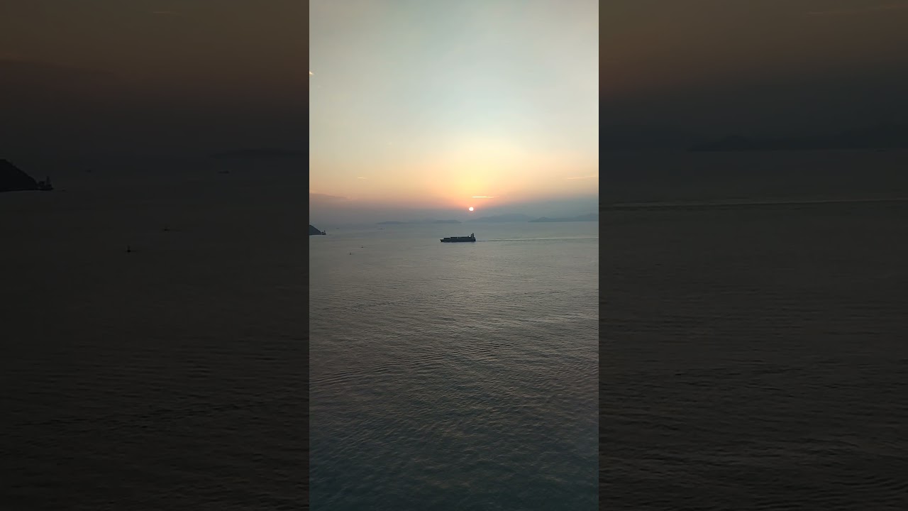 sunset beach at Cyberport