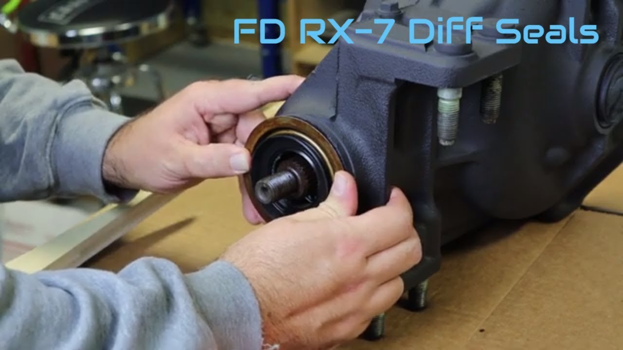 FD RX-7 Rear Diff Seals and Cover Replacement