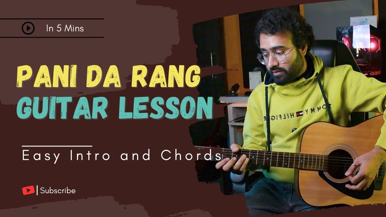 Pani Da Rang Guitar Lesson | Easy Step-by-Step Tutorial for Beginners!