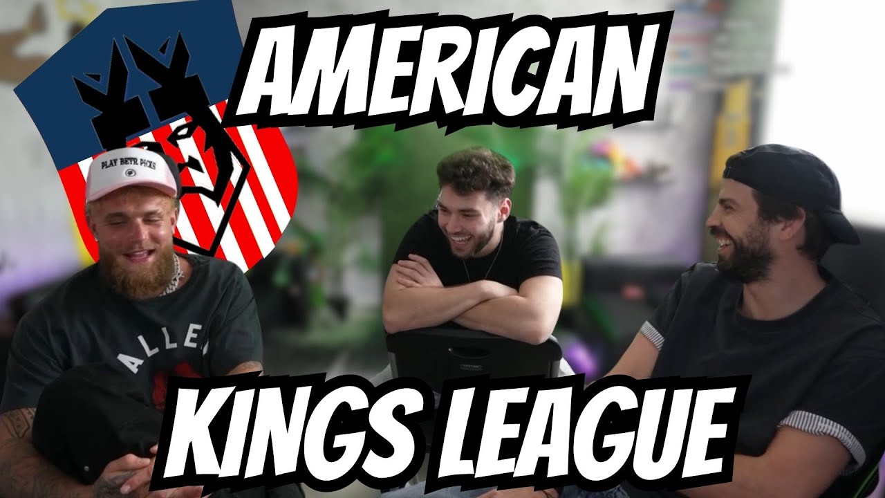 JAKE PAUL , ADIN ROSS Y PIQUE HABLAN DE LA AMERICAN KINGS LEAGUE!