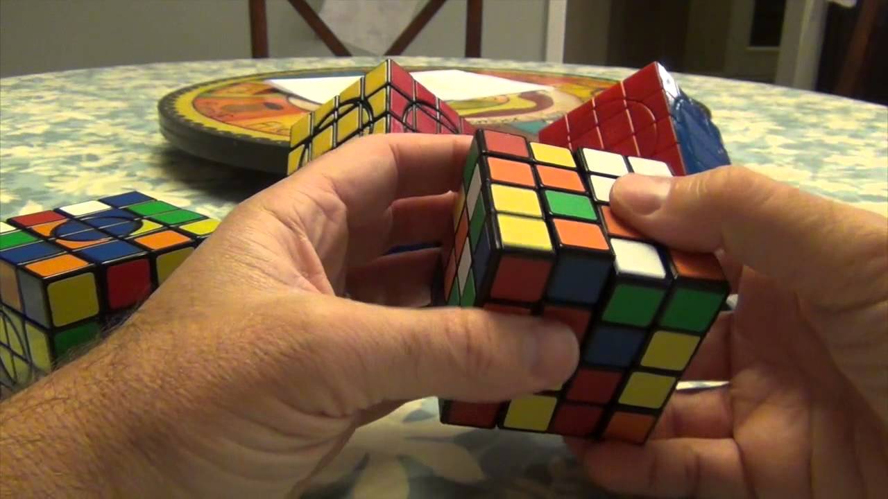 Crazy 4x4 version 1:  Real 4x4 solve