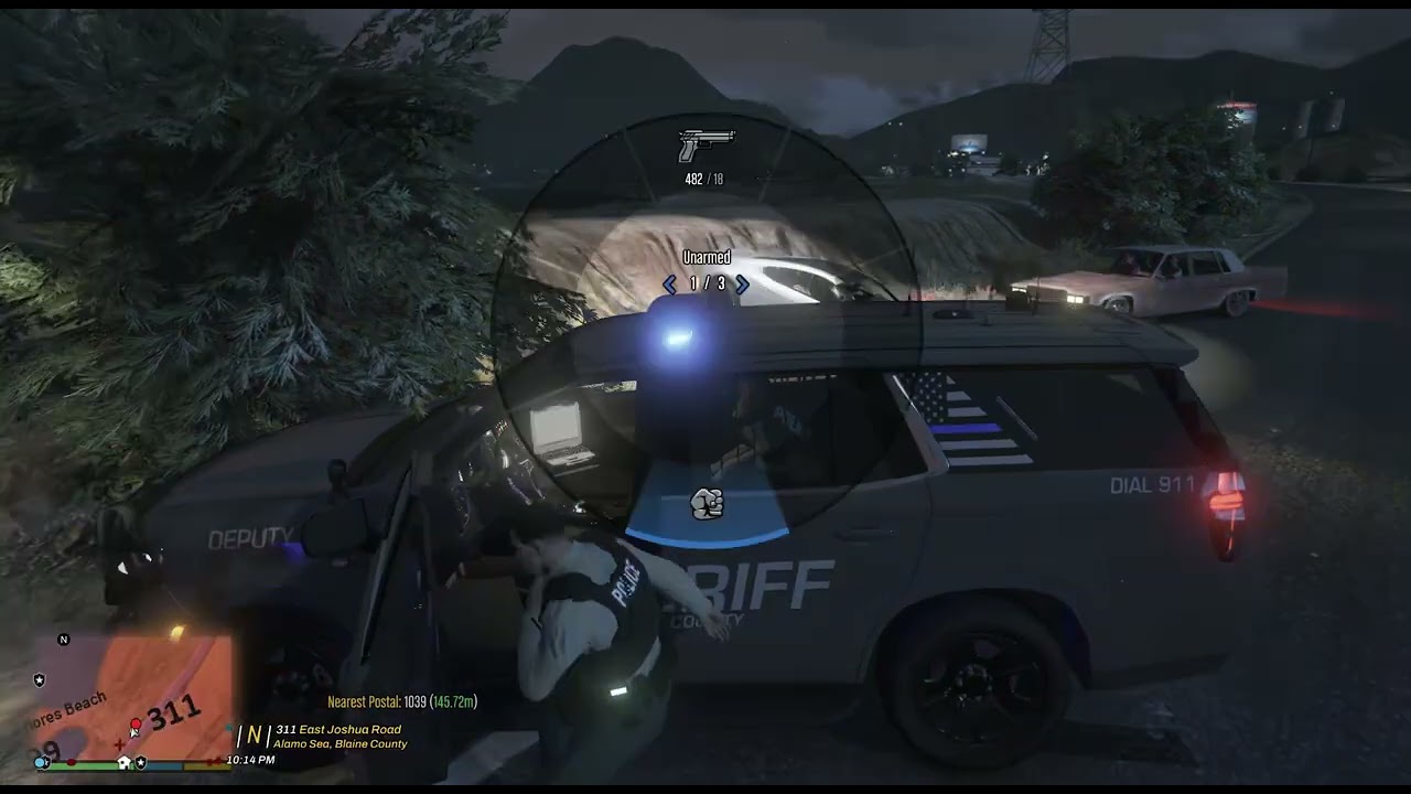 LSPDFR GTA 5| Some county patrol in the tahoe