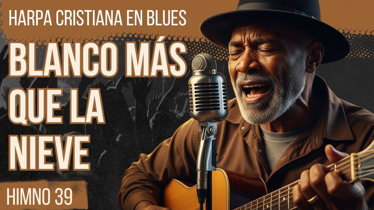 Blanco Más Que la Nieve | Himno 39 del Himnario Cristiano | HIMNARIO CRISTIANO EN BLUES