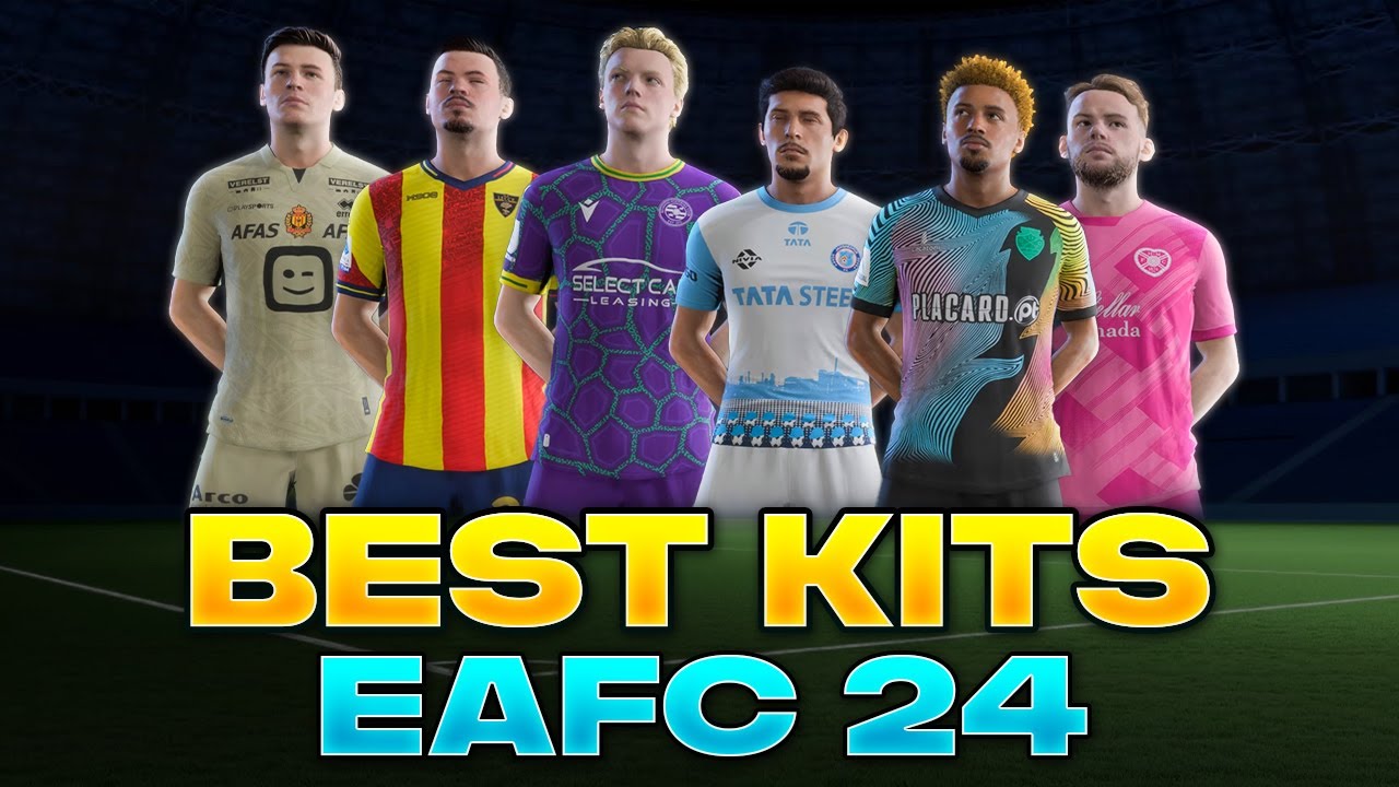 The BEST KITS for your EAFC 24 Club!👕😱 & where you can find them!🔓