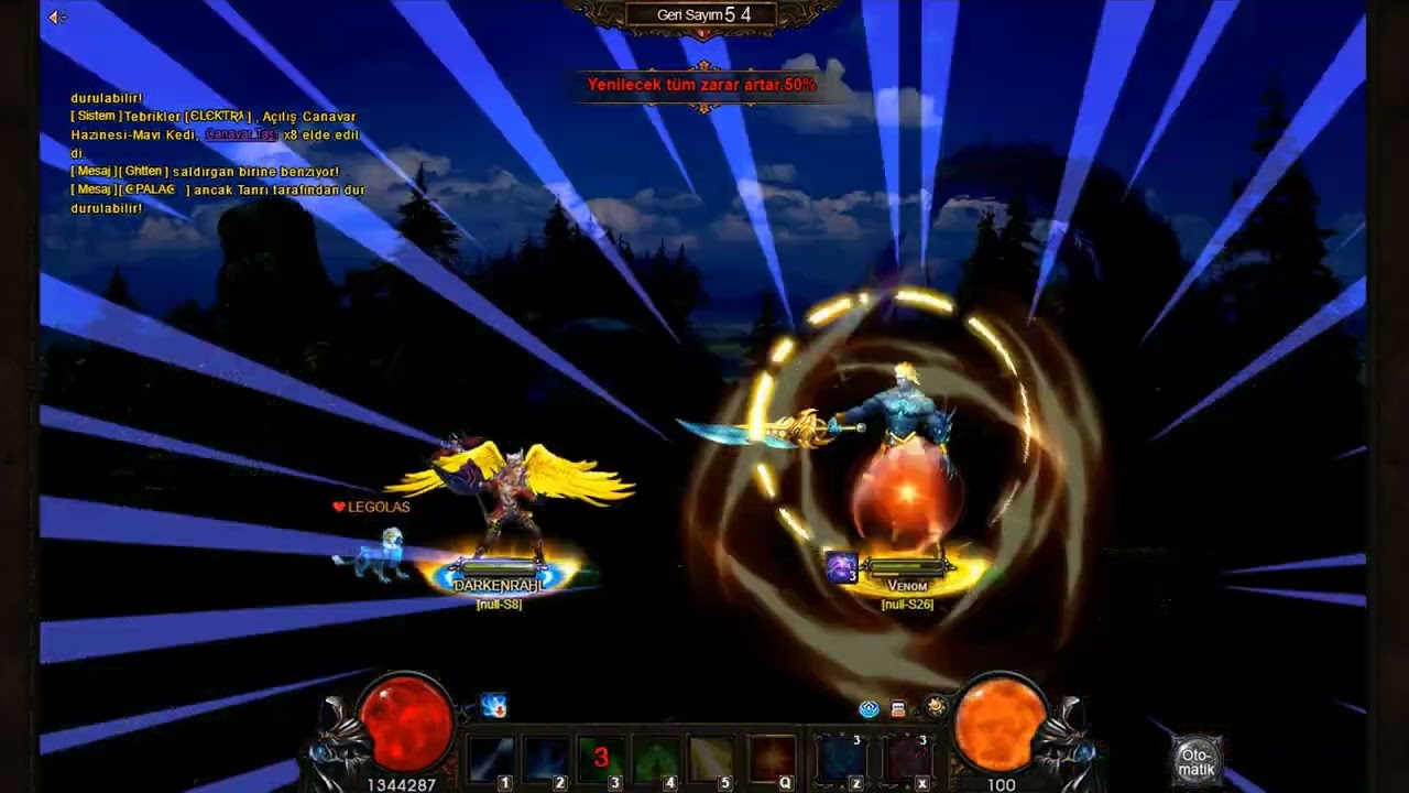 Legend Online Reborn ƊARKEƝRAӇL  Son Alan Videosu Damage Testleri