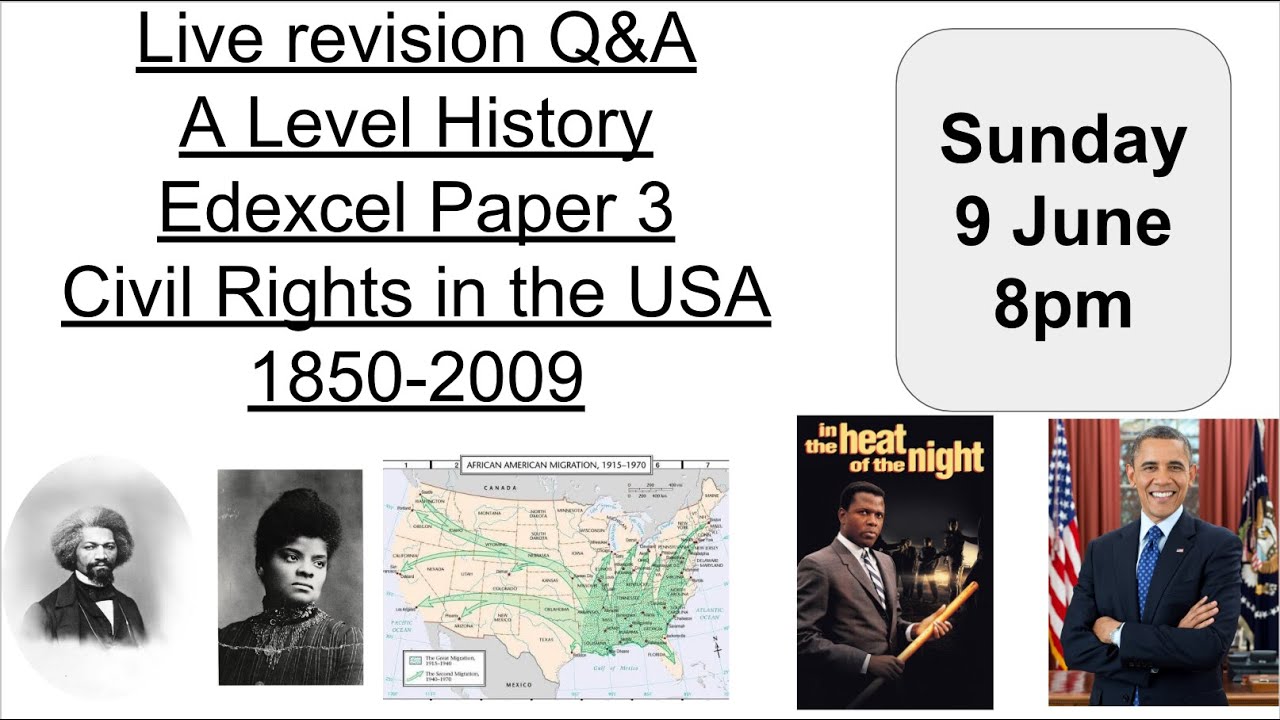 Paper 3 Civil Rights - Live Q&A revision