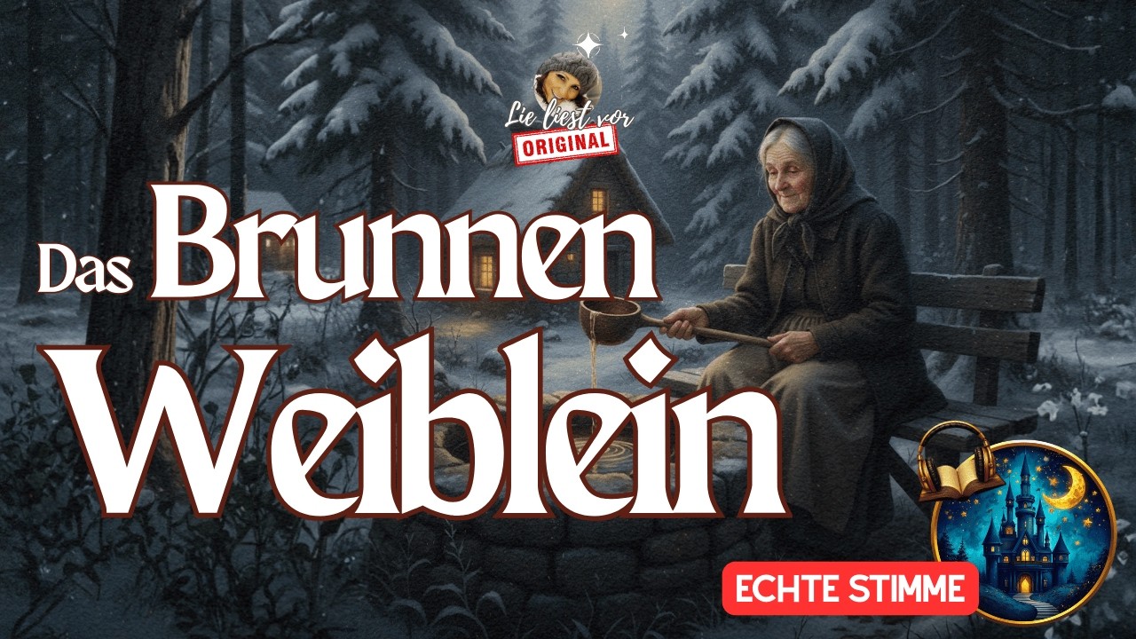 Zu alt für diese Welt? Das Brunnenweiblein | sanft & positiv einschlafen mit Märchen
