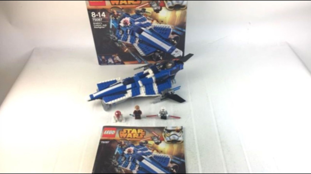 Building LEGO® Anakin's Custom Jedi Starfighter – (75087)