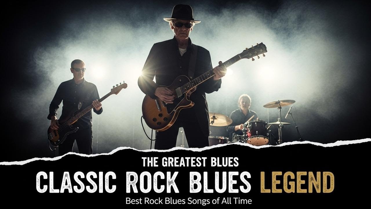 Jimi Hendrix, Eric Clapton, Muddy Waters, ZZ Top, BB King – Southern & British Blues Rock