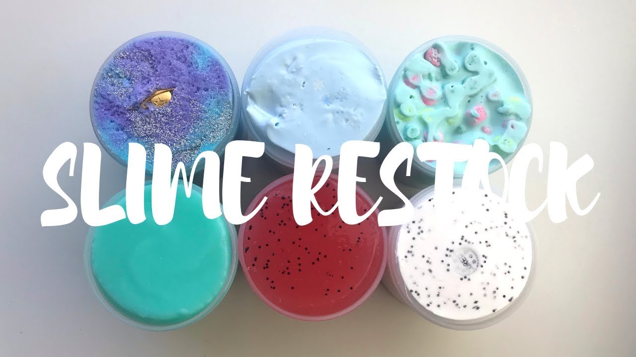 Slime Restock! Black Friday Restock!