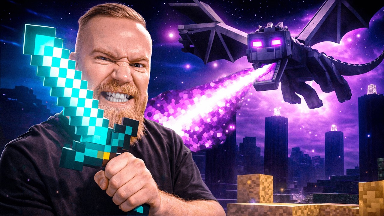 Video päättyy, kun pääsen Minecraftin LÄPI