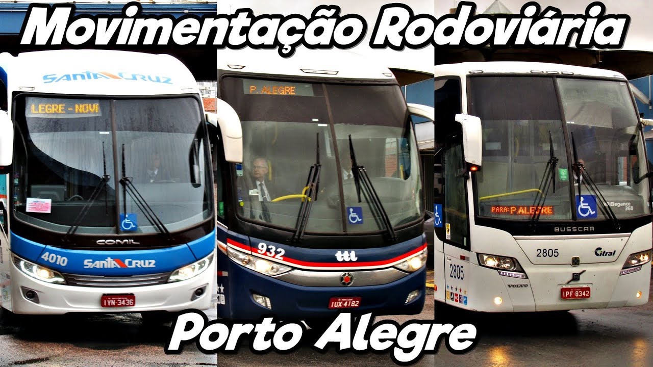 MOVIMENTAÇÃO RODOVIÁRIA de Porto Alegre - RS