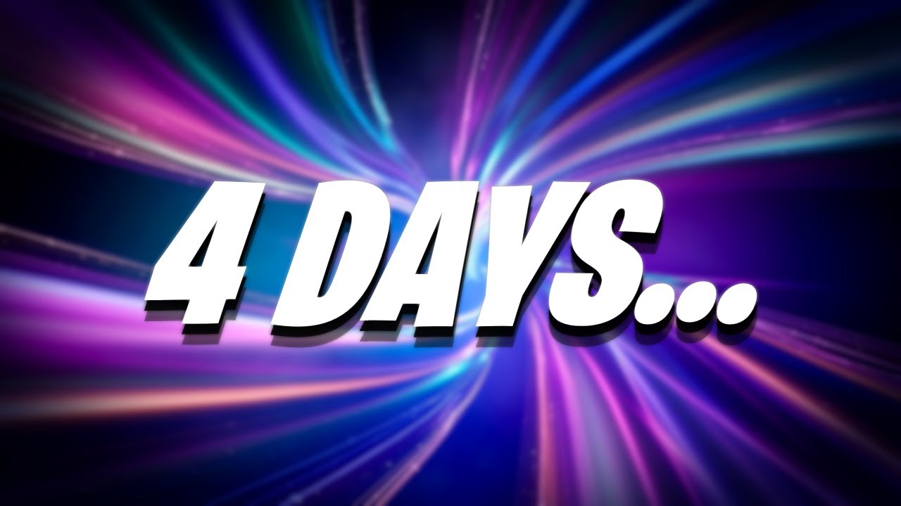 4 DAYS Remaining In Fortnite OG...