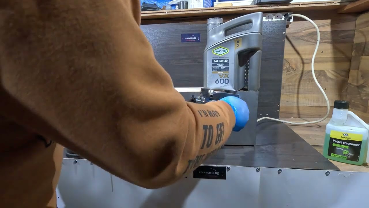 Friction Test Yacco VX600 5w40 VS Wolf Vital tech 5w40