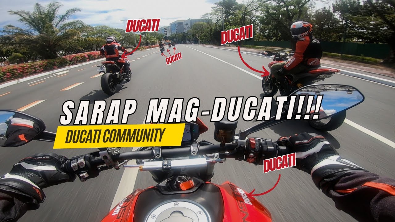 ANG SARAP MAG DUCATI | MONSTER 937 | @HarvZilla  X @MikoMNL