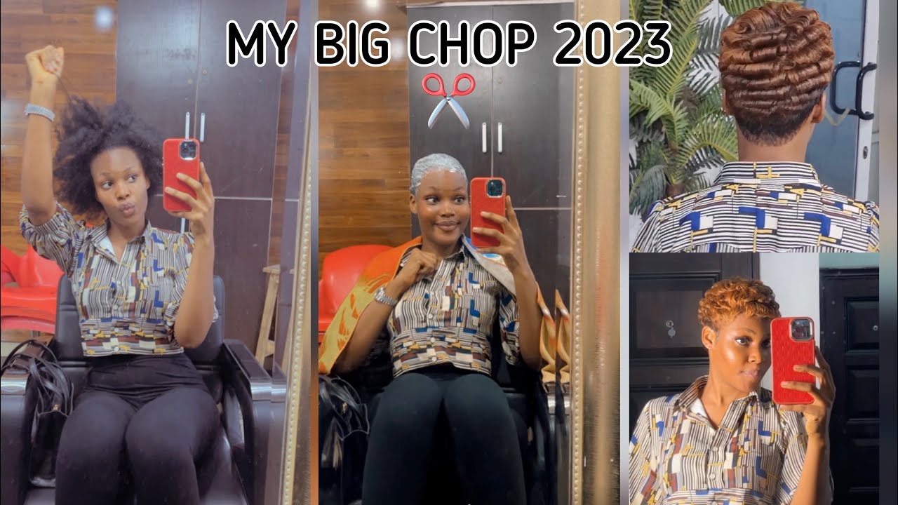 MY BIG CHOP 2023: Got a Pixie Haircut