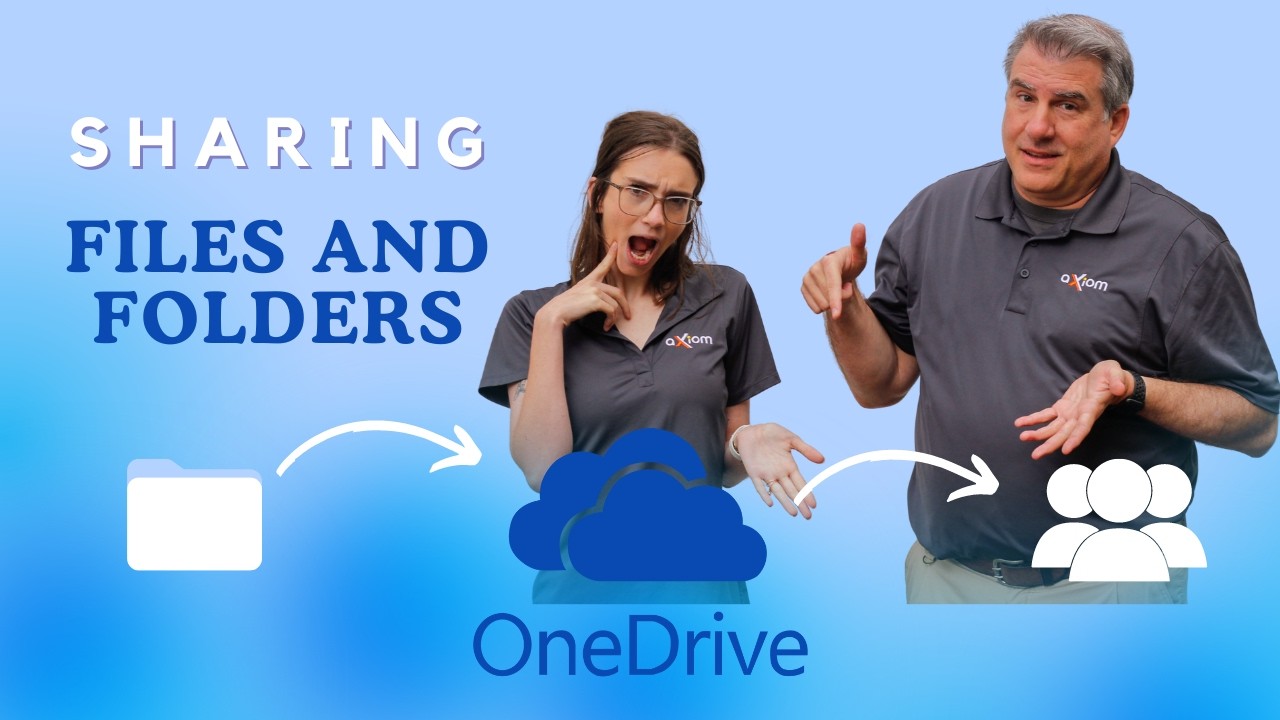 Sharing Files and Folders in Microsoft OneDrive