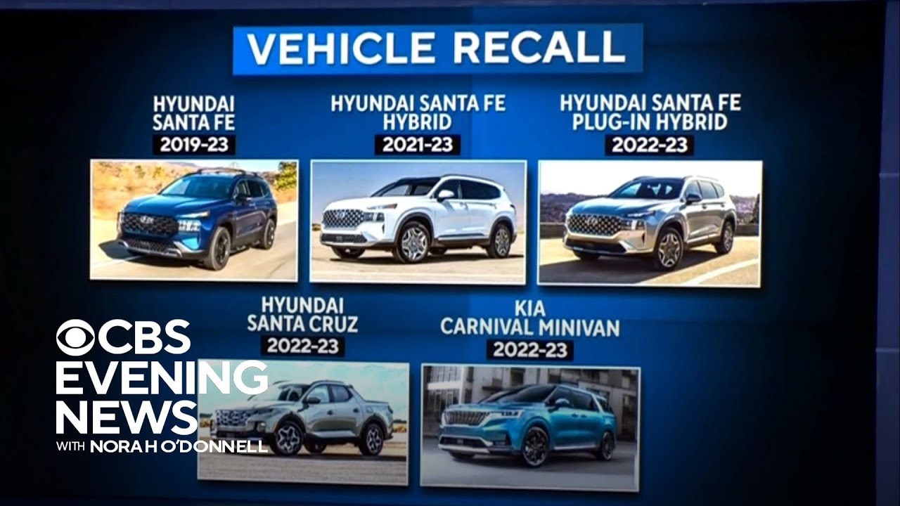 Hyundai and Kia recall cars over fire risk