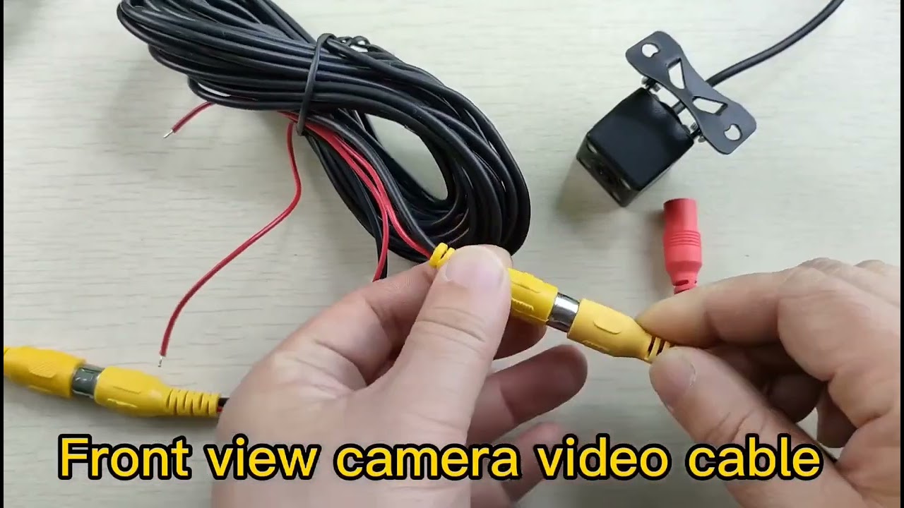 2channels car video switch box front&rear camera switching XY-3027