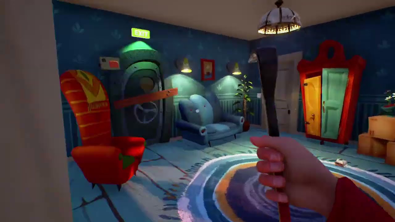 Hello Neighbor Alpha 2 speedrun 1:40 WR