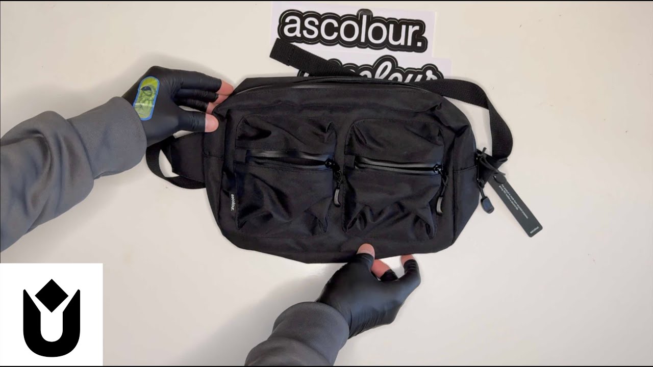 ASColour Recycled Double Waist Bag Unboxing [#ASMR]